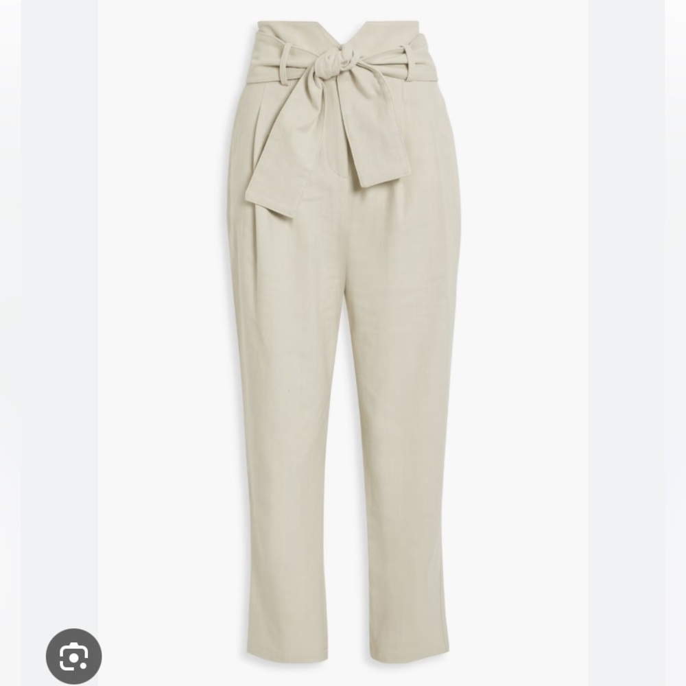 IRO Madeon Belted Pants in Natural - Picture 3 of 15